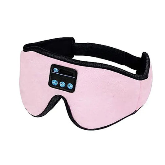 Bluetooth Sleep Mask with Headphones – 3D Eye Mask with Built-in HD Speakers