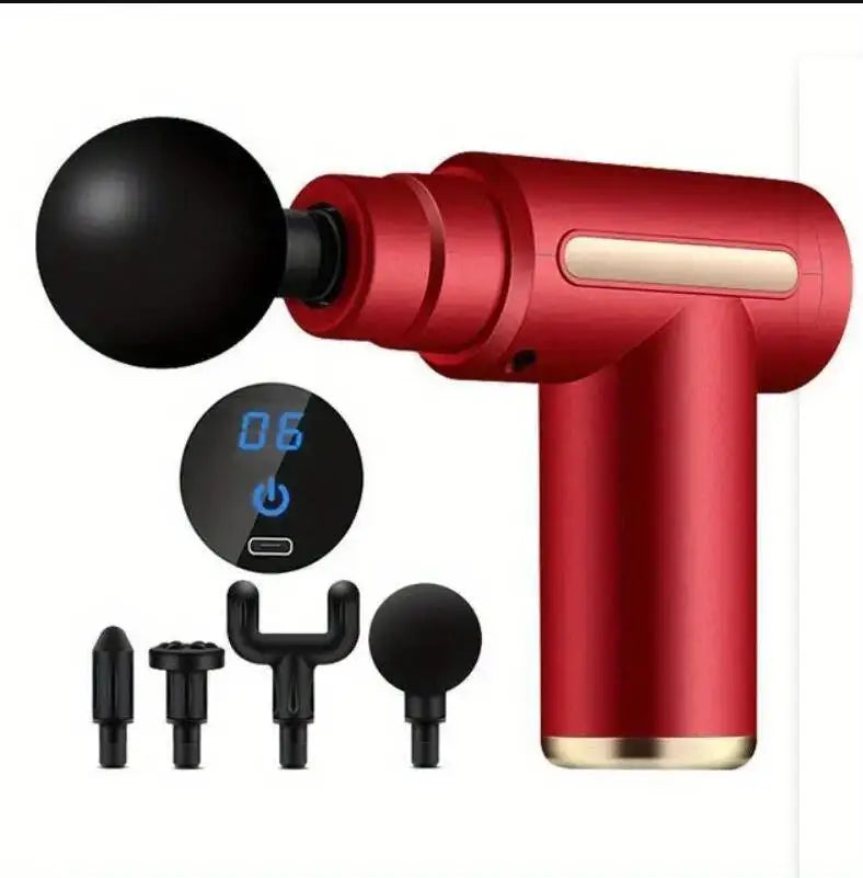 Mini Muscle Massage Gun β Portable Deep Handheld Percussion Massager for Body, Back & Neck