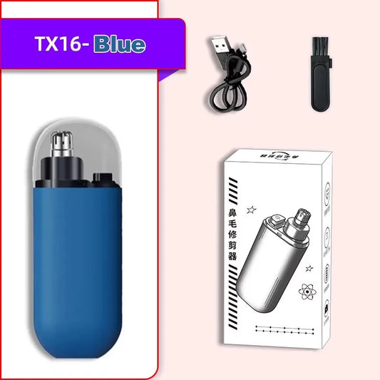 Electric Nose Hair Trimmer – Rechargeable Washable Personal Care Clipper
