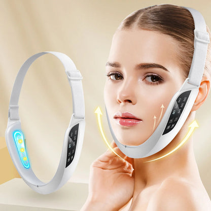 Electric V-Face Lifting Device – EMS Micro-Current Facial Massager for Double Chin Removal