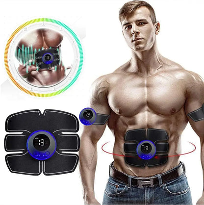 Abdominal Muscle Massager – USB Rechargeable ABS Fitness & Arm Training Patches