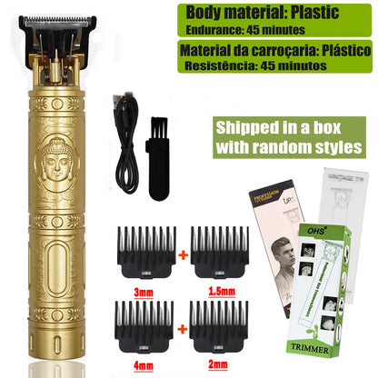 T9 Electric Hair Clipper – Beard & Body Trimmer for Men, 0mm Precision Shaver