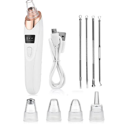 3-Mode Blackhead Remover – Face Vacuum & Dead Skin Cleansing Beauty Machine