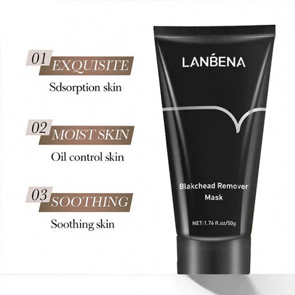 LANBENA Blackhead Removal Mask – Shrinking Pores, Deep Cleansing & Acne Treatment