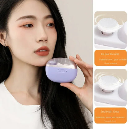 Electric Automatic Nail Clipper with Light – Rechargeable Fingernail Trimmer