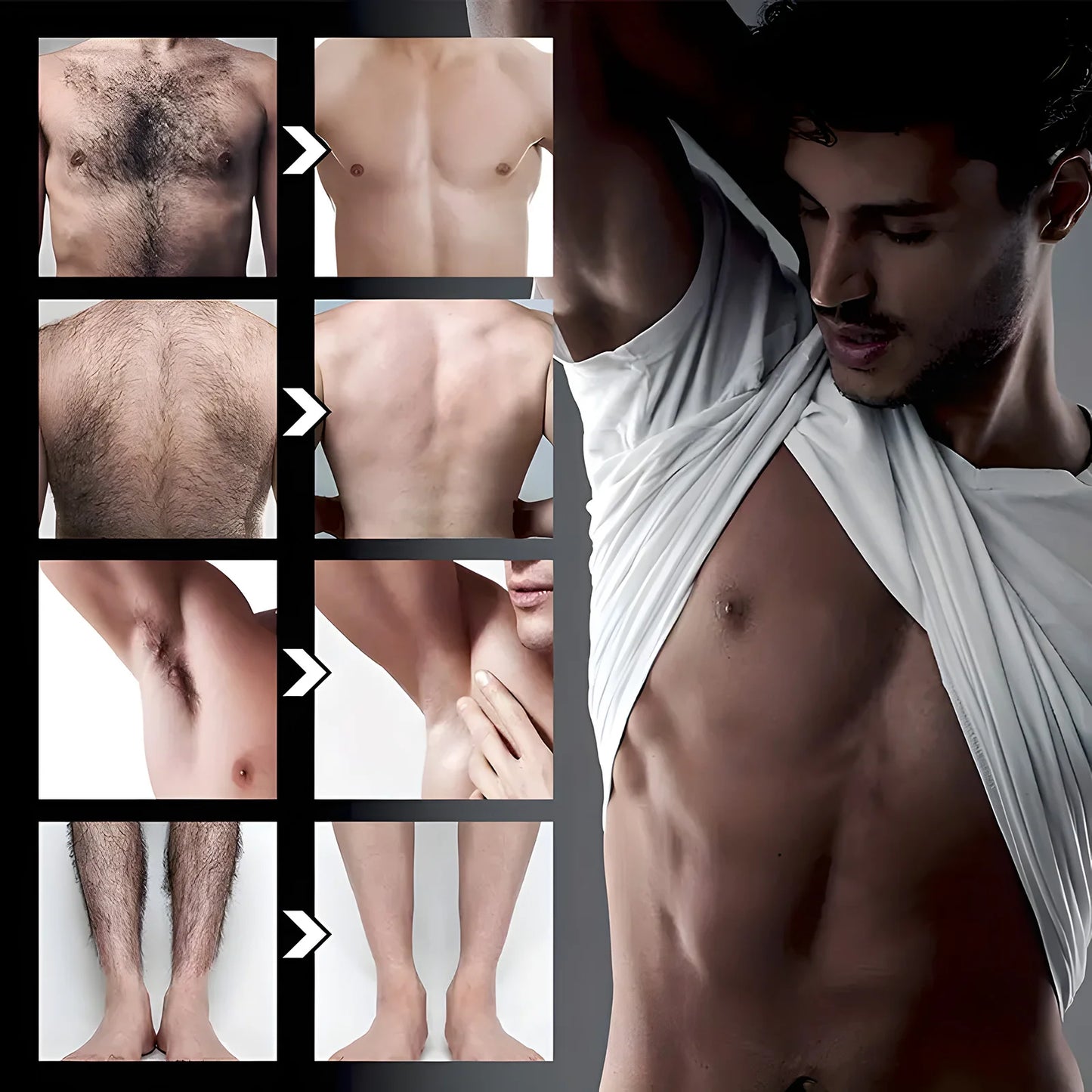 Hair Removal Cream 60g – Painless, Quick & Smooth for Men and Women