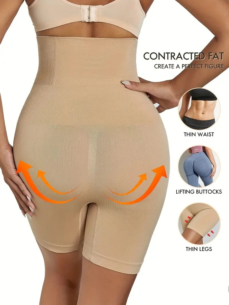 High Waist Shapewear Panties – Tummy Control & Butt Lifting Slim Shorts for Women