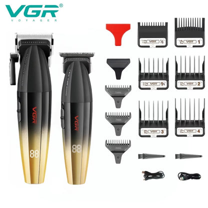 VGR Professional Cordless Hair Trimmer – Electric Metal Clipper for Men (V-003/V-906/V-308)
