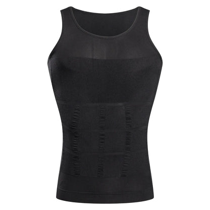 YBFDO Men’s Body Shaper – Slimming Compression Vest & Waist Trainer Tank Top