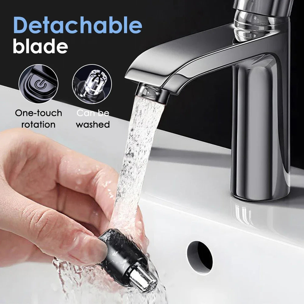 Electric Nose Hair Trimmer – Rechargeable Washable Personal Care Clipper