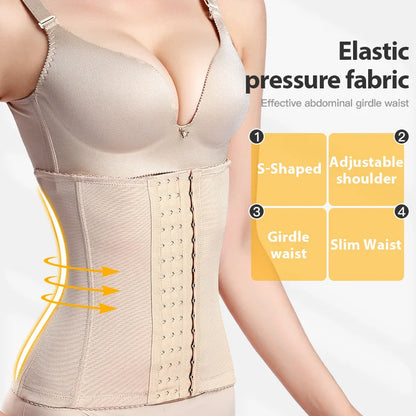 Slimming Waist Trainer Belt – Tummy Control Body Shaper for Women