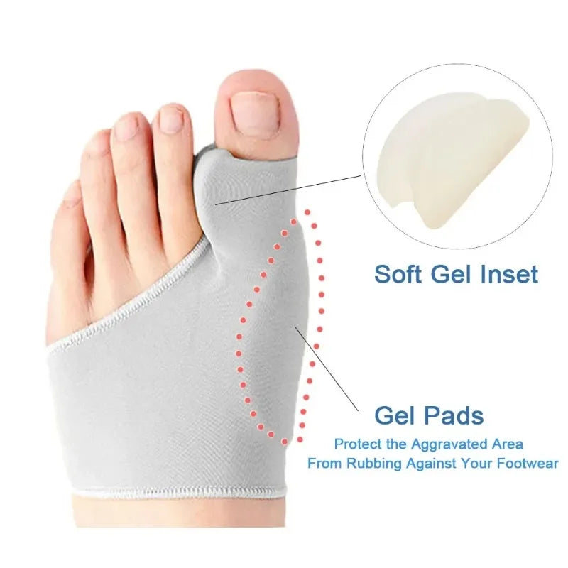 Toe Separator & Bunion Corrector – Hallux Valgus Orthotic Straightener