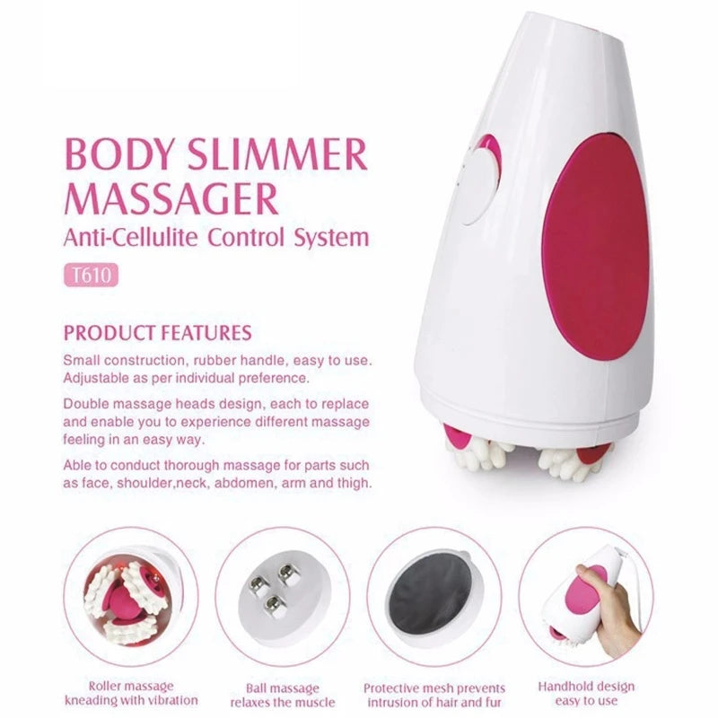 Anti-Cellulite Infrared Electric Massager – 3D Body Slimming & Muscle Relaxing Roller