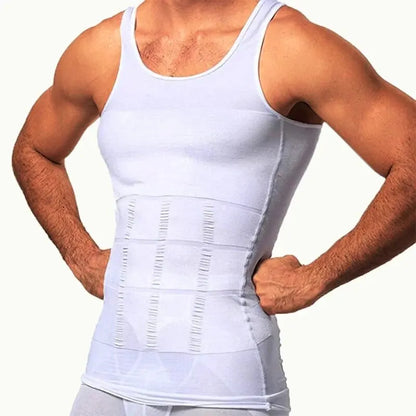 YBFDO Men’s Body Shaper – Slimming Compression Vest & Waist Trainer Tank Top