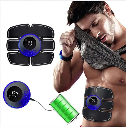 Abdominal Muscle Massager – USB Rechargeable ABS Fitness & Arm Training Patches