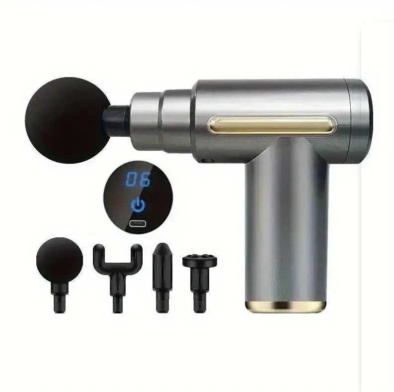 Mini Muscle Massage Gun – Portable Deep Handheld Percussion Massager for Body, Back & Neck