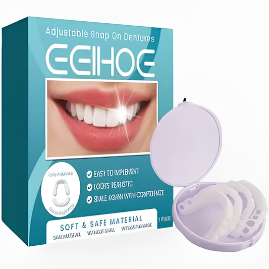 Adult Adjustable Denture Set – Portable Braces & Clasps for Improving Dental Aesthetics